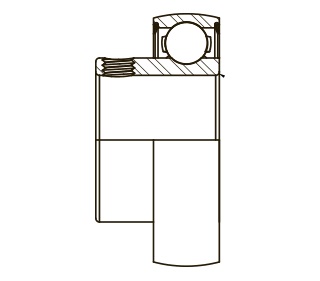 Mounted Ball Bearing Insert - Standard Duty Units